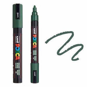 uni Posca PC-5M Medium Bullet Tip Paint Marker English Green