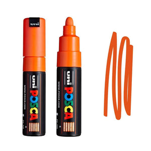 Posca PC-7M Marker Bold Bullet Tip Marker Orange