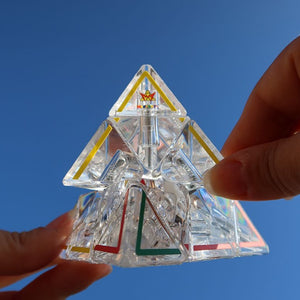 Pyraminx Crystal Limed Edition Puzzle