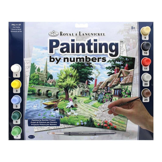 Paint By Numbers Adult Large - Duck Feeding