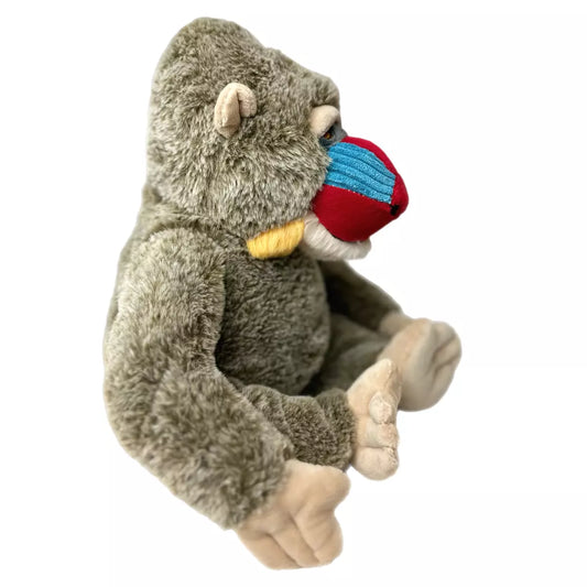 Keeleco Mandrill Monkey Plush Toy 25cm