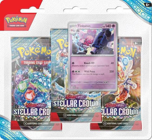 Pokémon Scarlet & Violet Twilight Stellar Crown Booster (3 Pack)