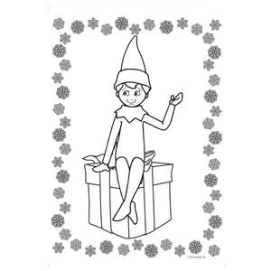 Elf on the Shelf Jumbo Colouring Book