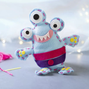 Mini Craft Kit Sewing Felt Monster