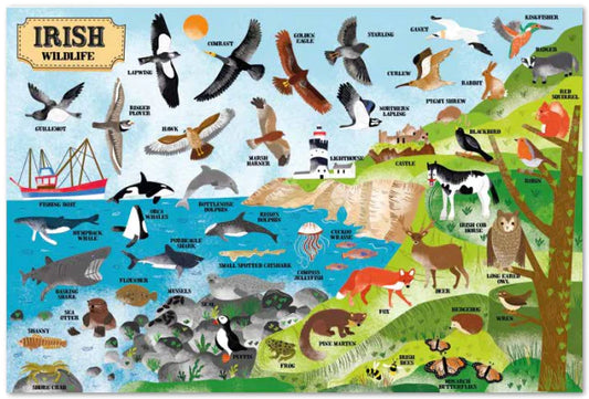 Kids Jigsaw - Irish Wildlife