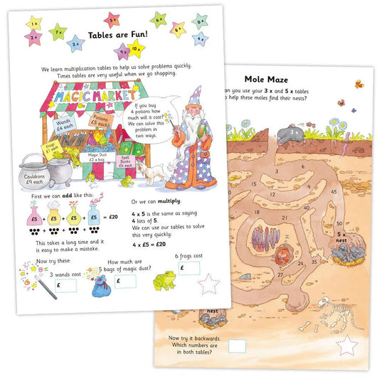 GALT Play & Learn Book - Times Tables