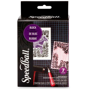 Speedy-Carve Block Printing Kit - 7 Piece