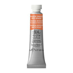 Winsor Orange Red Shade 5ml - S1 Professional Watercolour