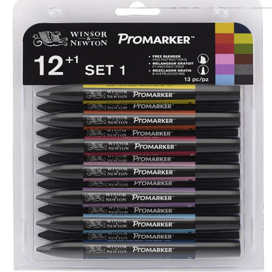 Winsor & Newton ProMarker 12 Set 1