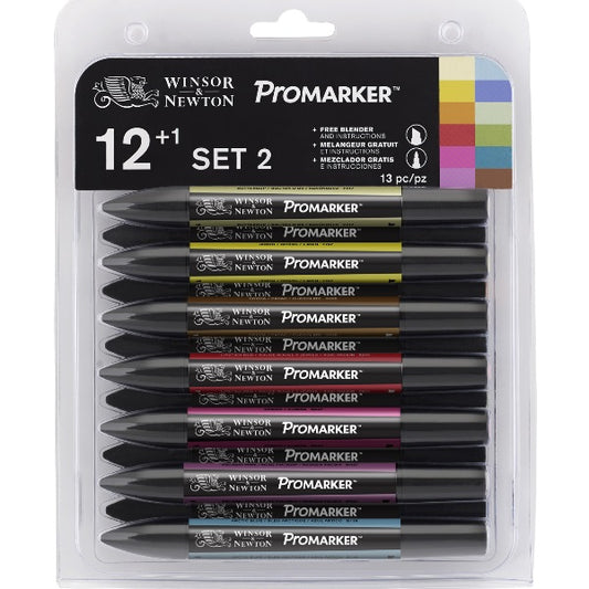 Winsor & Newton ProMarker - 12 Set 2