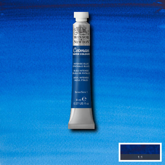 Cotman Water Colours Intense Blue (Phthalo Blue) 8ml