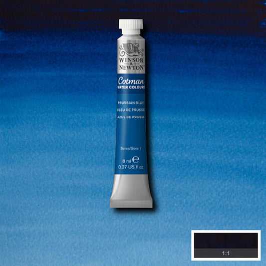 Cotman Watercolour Prussian Blue 8ml