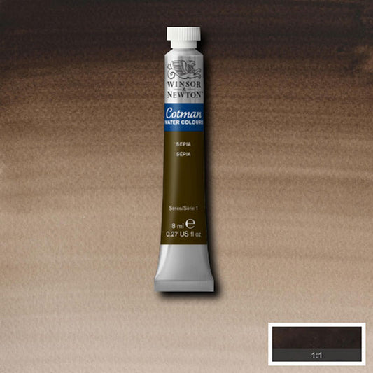 Cotman Water Colours Sepia 8ml 