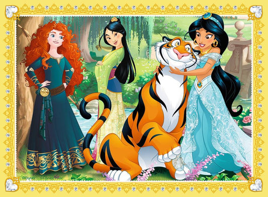 Disney Princess 4 In A Box Jigsaw Puzzles