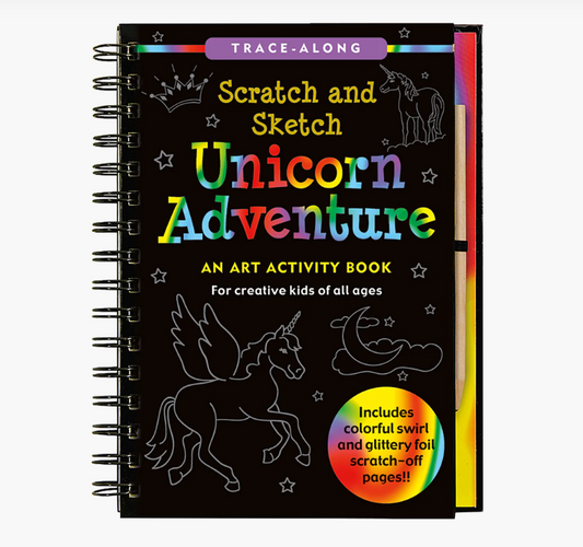 Unicorn Adventure Scratch and Sketch