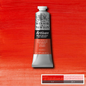 Winsor & Newton- Griffin Oil - 37ml Cadmium Red Medium Hue