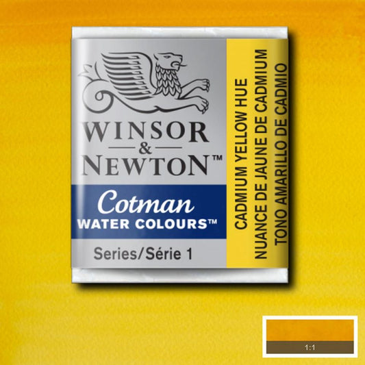 Cotman Watercolour Cadmium Yellow Hue Half Pan