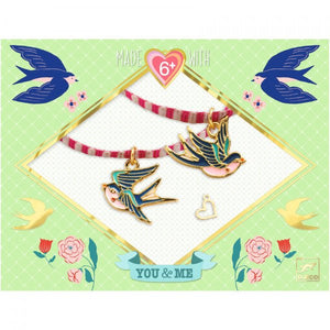 Djeco Bird Ribbons Jewellery Kit