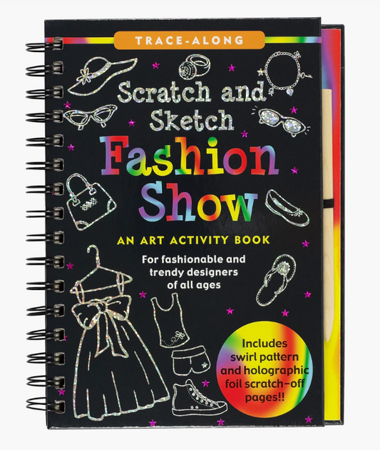 Fashion Show Scratch and Sketch