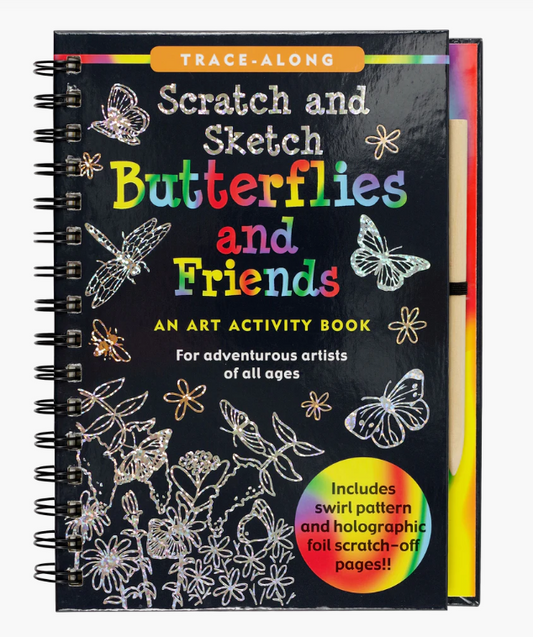 Butterflies and Friends Scratch and Sketch