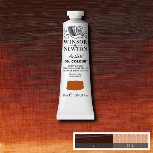 37ml Burnt Sienna - Artists' Oil