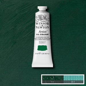 37ml Chrome Green Deep Hue - Artists' Oil