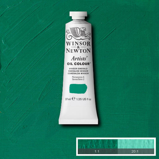 37ml Winsor Emerald - Artists' Oil