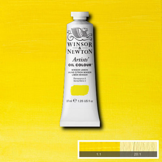 37ml Winsor Lemon - Artists' Oil