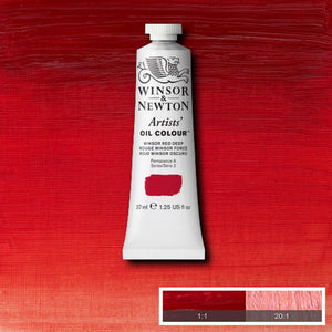 37ml Winsor Red Deep - Artists' Oil