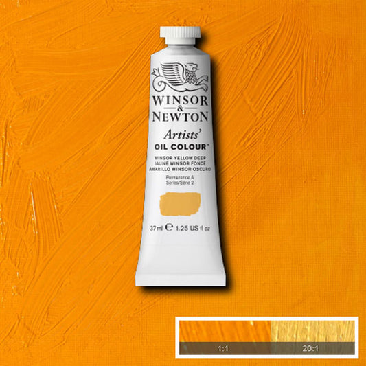 37ml Winsor Yellow Deep - Artists' Oil