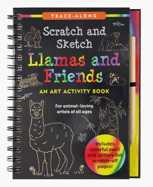 Llamas and Friends Scratch and Sketch