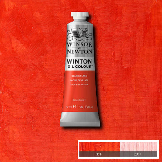 Winton Oil Colour Scarlet Lake 37ml