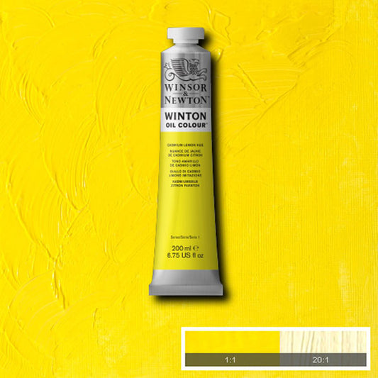 Winton Oil Colour Cadmium Lemon Hue 200ml