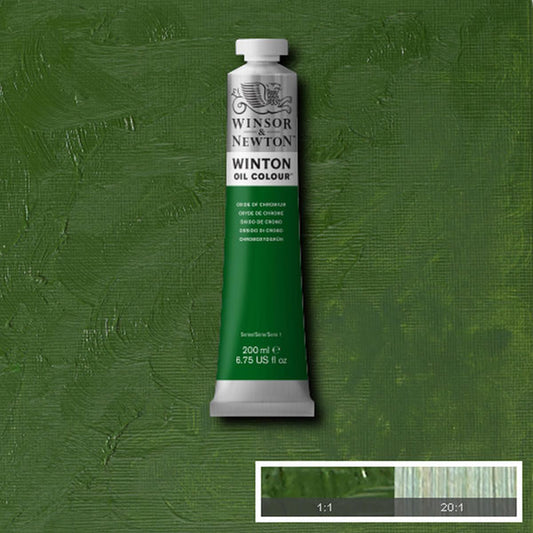 Winton Oil Colour Oxide Of Chromium 200ml