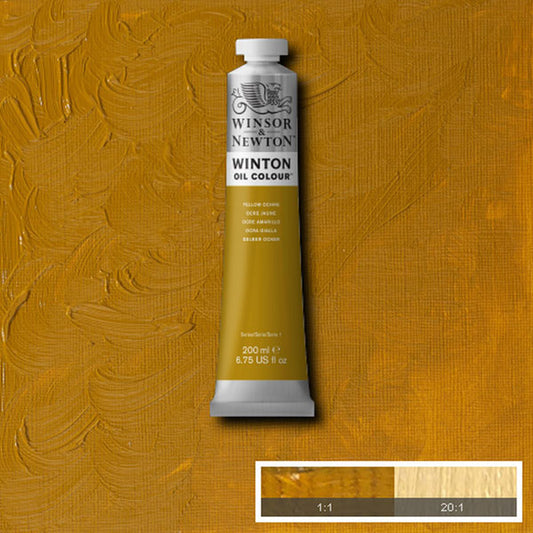 Winton Oil Colour Yellow Ochre 200ml