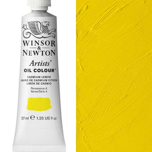 Winsor and Newton 37ml Cadmium Lemon - Artists' Oil