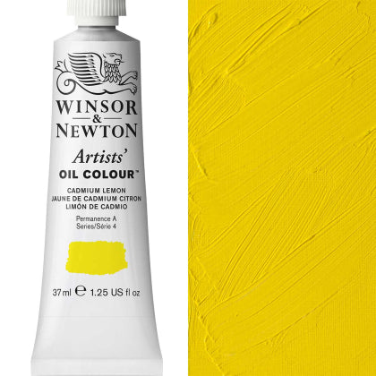 Winsor and Newton 37ml Cadmium Lemon - Artists' Oil