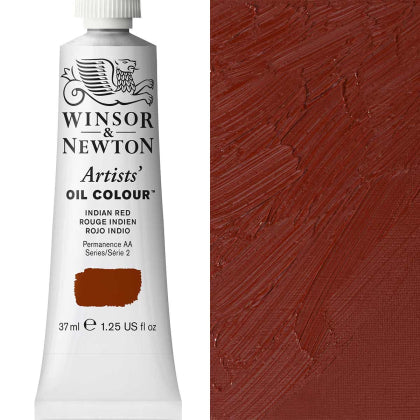 Winsor and Newton 37ml Indian Red - Artists' Oil