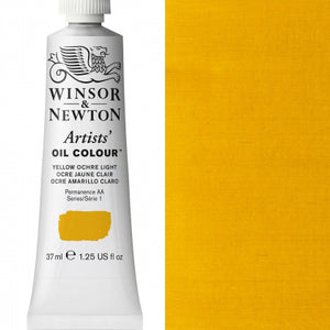 Winsor and Newton 37ml Yellow Ochre Light - Artists' Oil