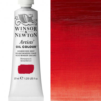 Winsor and Newton 37ml Winsor Red Deep - Artists' Oil