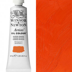 Winsor and Newton 37ml Winsor Orange - Artists' Oil