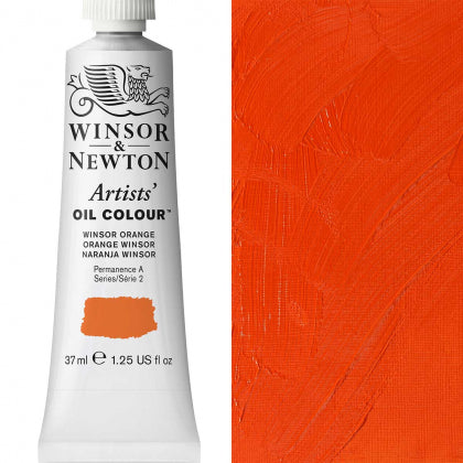 Winsor and Newton 37ml Winsor Orange - Artists' Oil