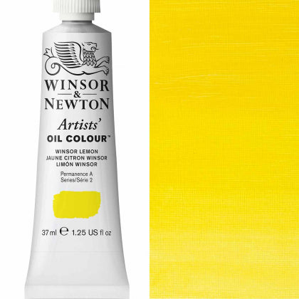 Winsor and Newton 37ml Winsor Lemon - Artists' Oil