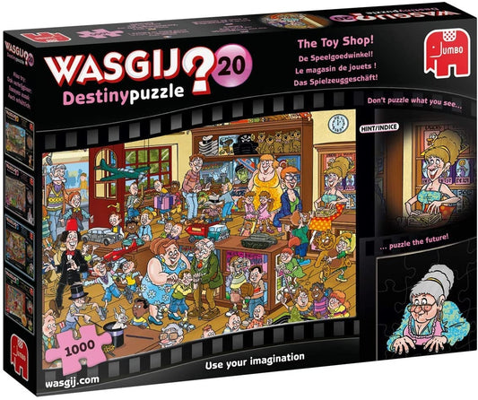 Wasgij Destiny 20 The Toy Shop! - 1000 Piece Jigsaw