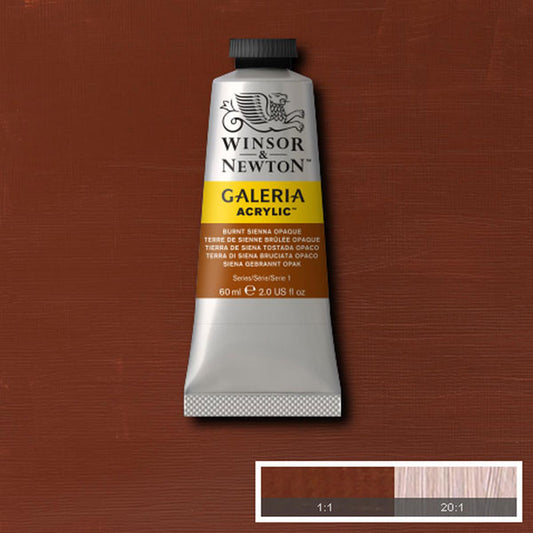 Galeria Acrylic Burnt Sienna Opaque 60ml