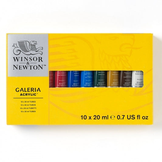 Galeria Acrylic Galeria 10x20ml Tube Set