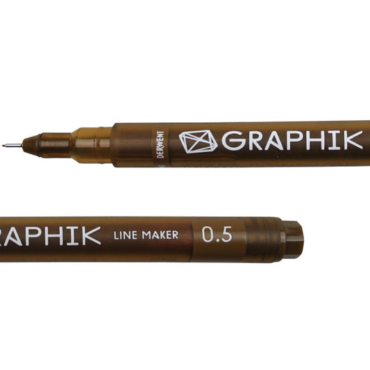 Derwent Graphik Line Makers Sepia 0.5