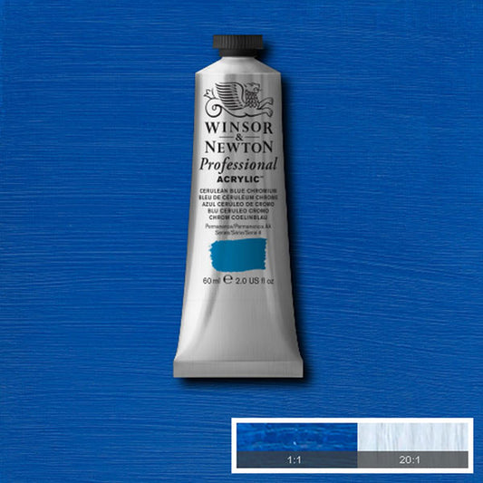 60ml Cerulean Blue Chromium - Professional Acrylic