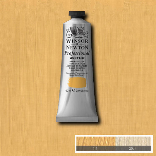 60ml Naples Yellow - Professional Acrylic