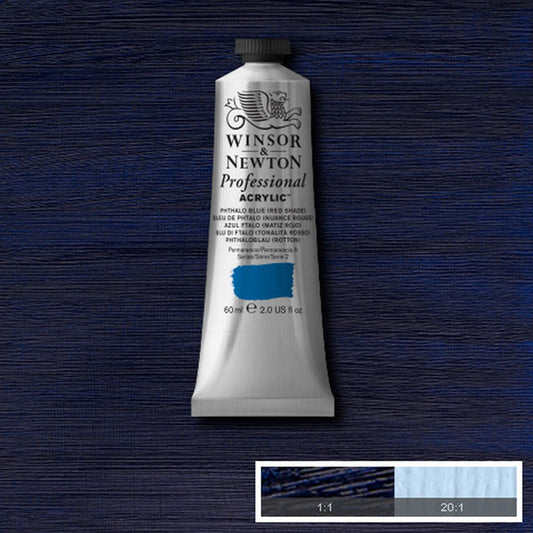 60ml Phthalo Blue Red Shade - Professional Acrylic